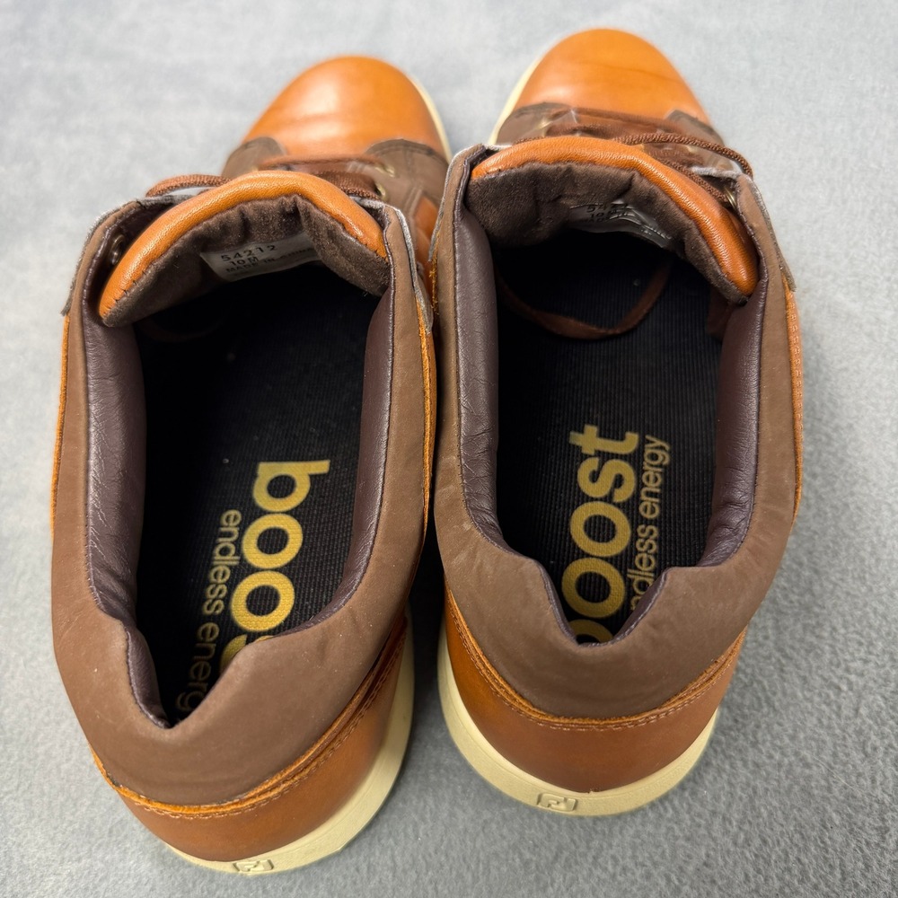 FootJoy Contour Casual Brown Leather Spikeless Golf Shoes Mens 10 M 54212 - Picture 6 of 10
